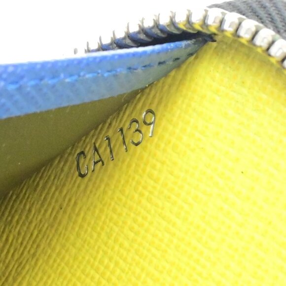 LOUIS VUITTON Zippy Organizer Wallet Epi Damier Graphite Leather - Picture 6 of 14